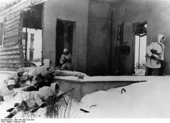 German Soldiers on the Eastern Front