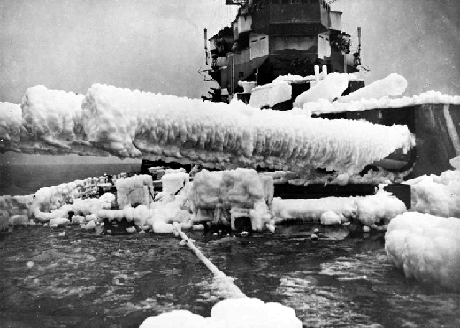 HMS <i>Anson</i> in the Arctic Ocean