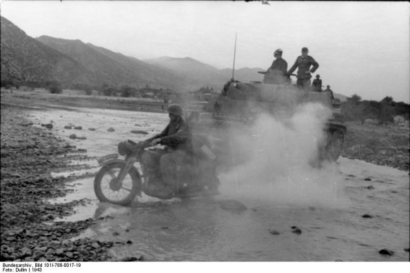 German Troops On The Move In Tunisia