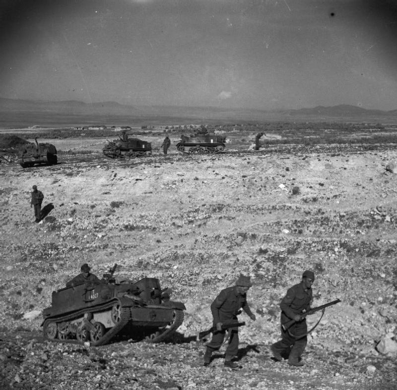 Grenadier Guards Advance near Kasserine