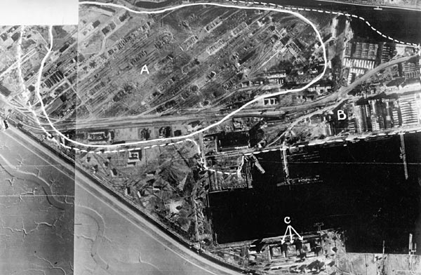 Damage at Mariensiel Ammunition Depot