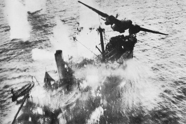 Australian Planes Attack the Japanese