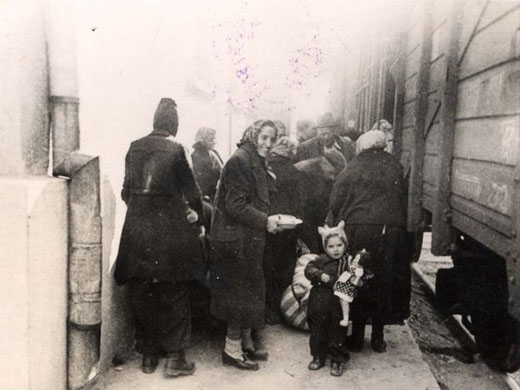 Deportation Train in Thrace, Greece