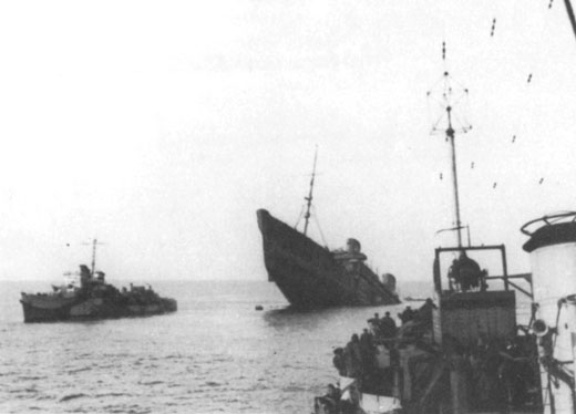 Spitfires over the Tunisian Coast