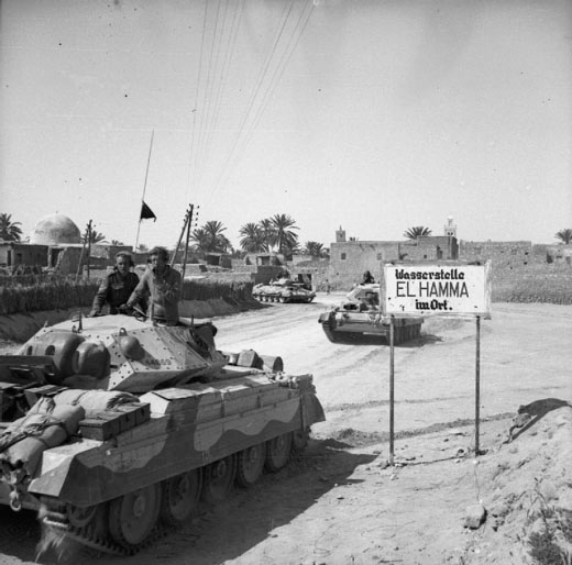 Crusader Tanks of 1st Armored