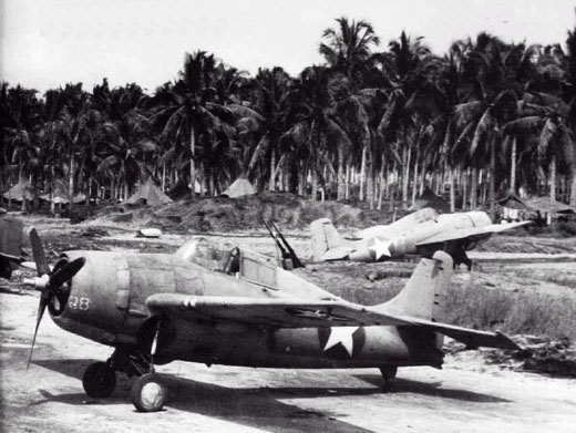 Grumman F4F-4 Wildcat Fighters on Guadalcanal