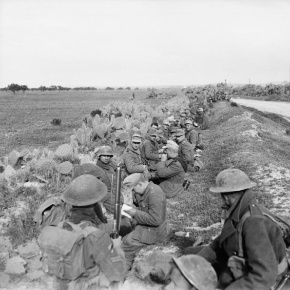 Waiting During the British Attack on Pichon