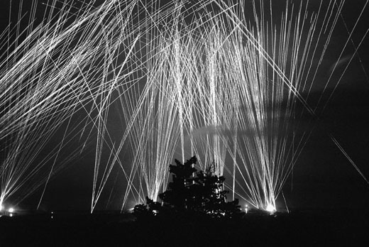 Anti-Aircraft Fire over Algiers