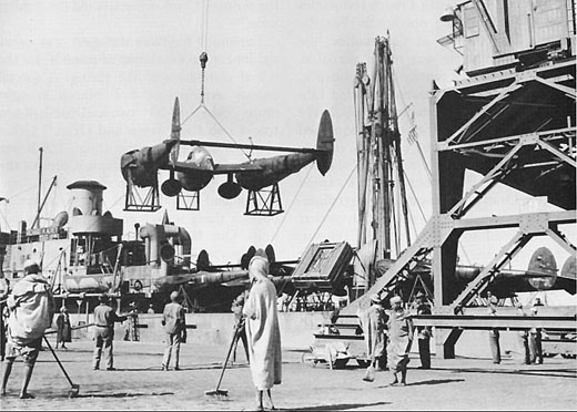 Unloading Fighters