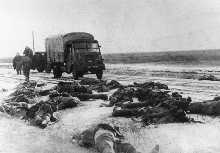 German Bodies Southwest of Stalingrad