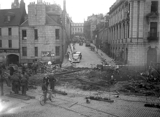 Bomb Damage in Aberdeen