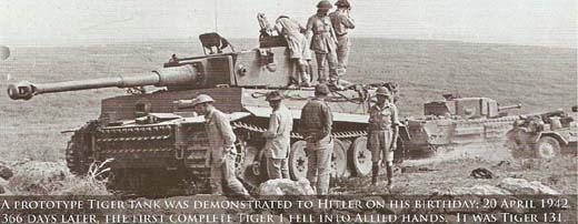 Destructive Force of German Tiger Tank