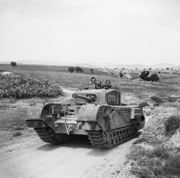 A Churchill Tank