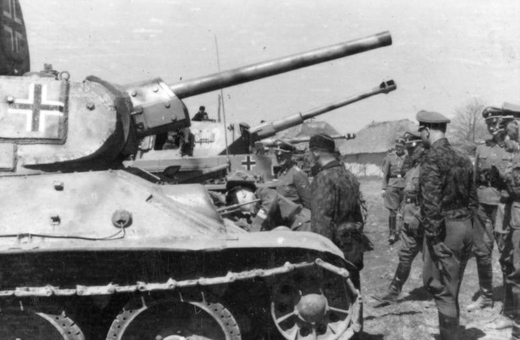 T-34 from 2nd <i>SS Panzer</i> Division