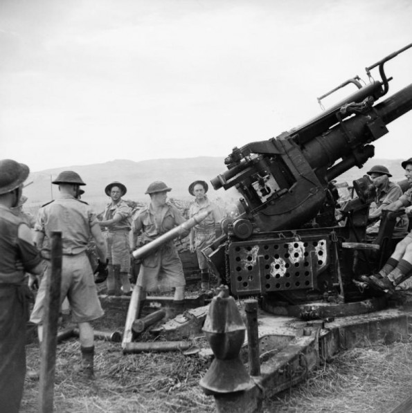 3.7-in Anti-Aircraft Gun