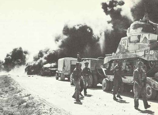 British Convoy Under Air Attack