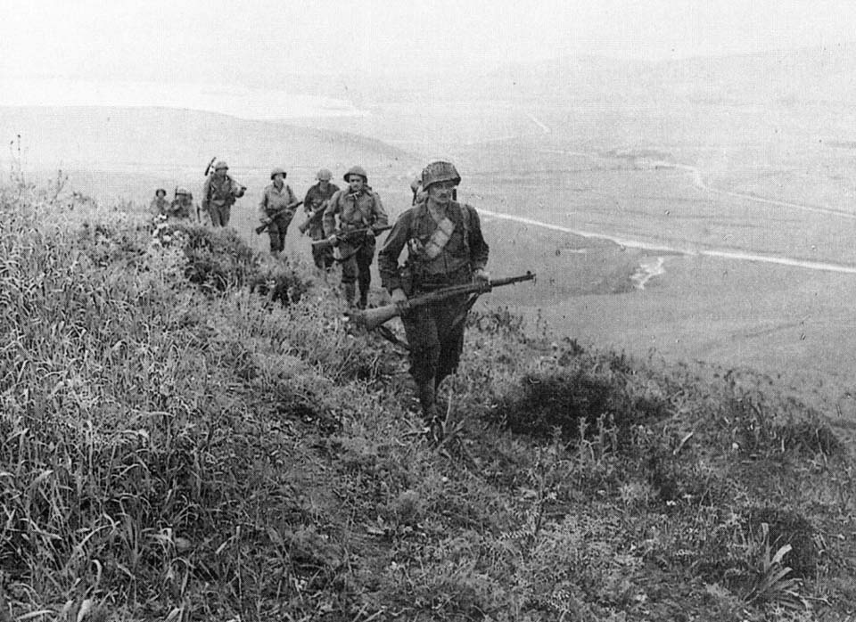 9th Division Soldiers near Bizerte