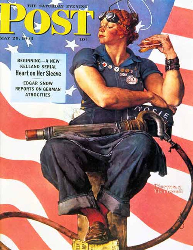 Norman Rockwell's 'Rosie the Riveter'