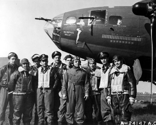 crew of the 'Memphis Belle'