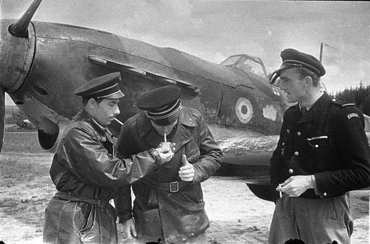 French Pilots Fighting on the Russian Front