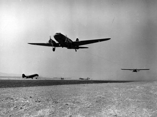 C-47 Training with a Glider