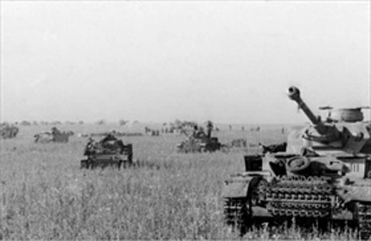 German Tanks Near Belgorod