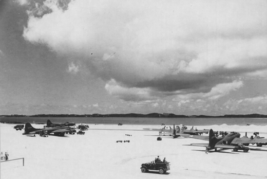 B-17s On Their Way to England