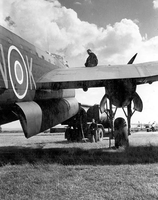 A Lancaster is Fuelled