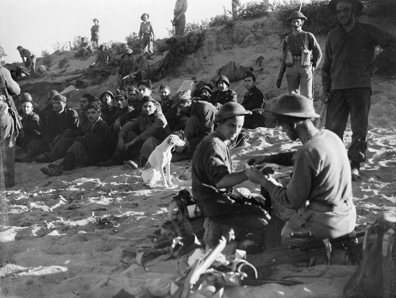British Wounded Being Treated