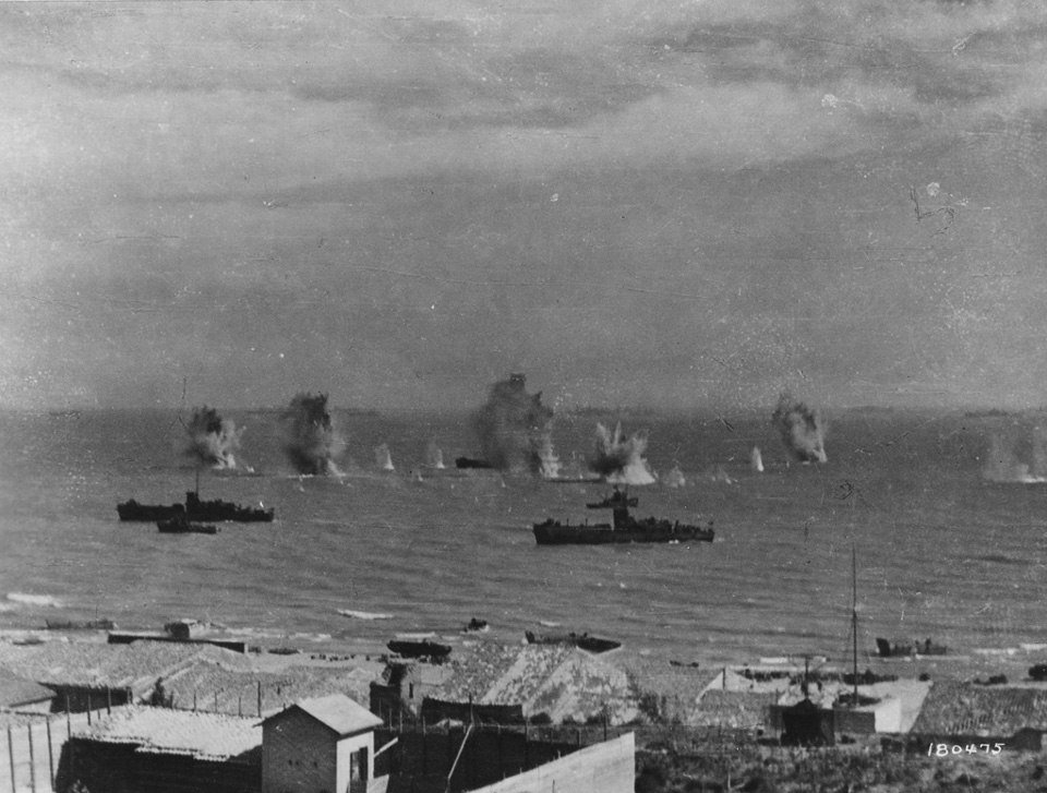 Axis Aircraft Attack Allied Ships
