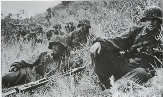 German Soldiers Resting