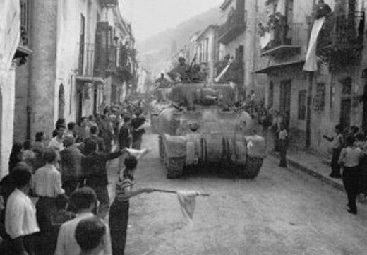 US 2nd Armored Division Enters Palermo