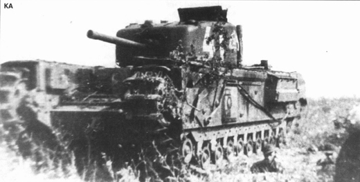'Chucrchill' IV Tank of the 10th Guards Tank Regiment