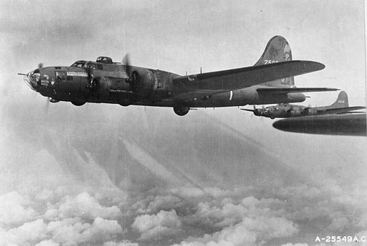 'Delta Rebel No. 2' Boeing B-17F Shot Down over Germany