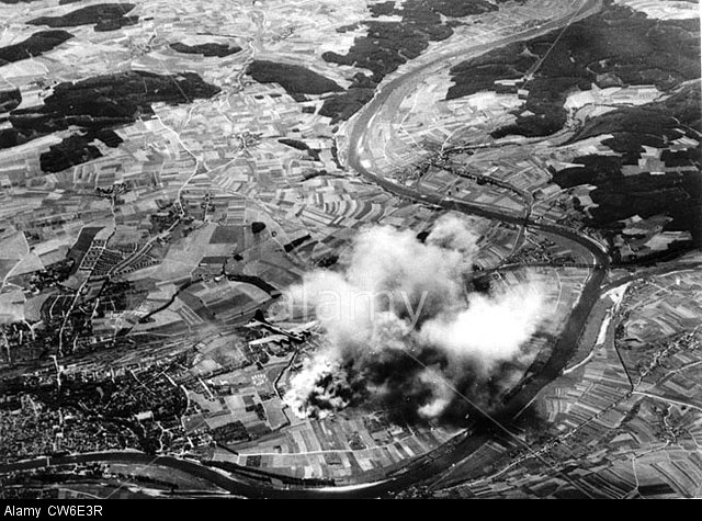 American B-17 Attack an Aircraft Factory