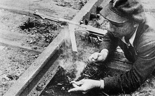 Russian Partisan Prepares the Blow Up