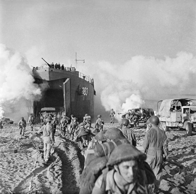 British Troops from 46th Division