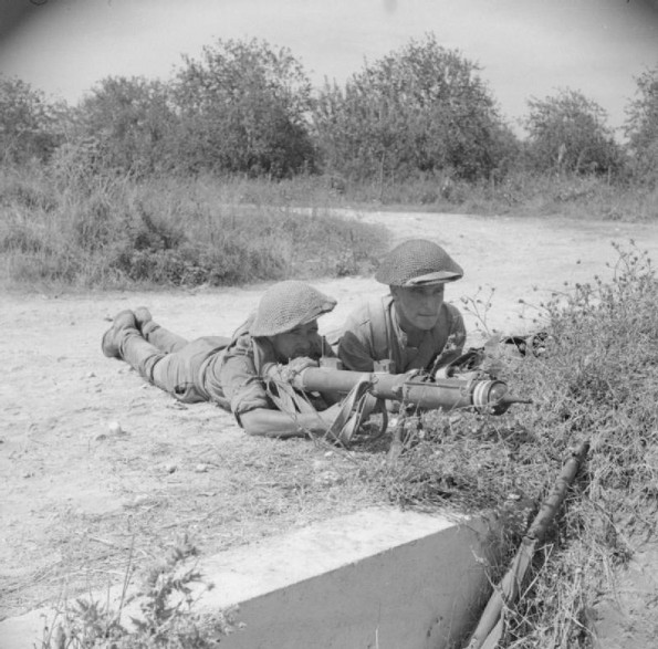 Getting an Antitank Gun Ready for Action