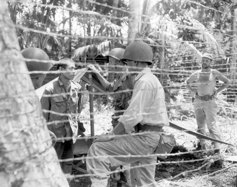 Interrogation of Japanese Sailor