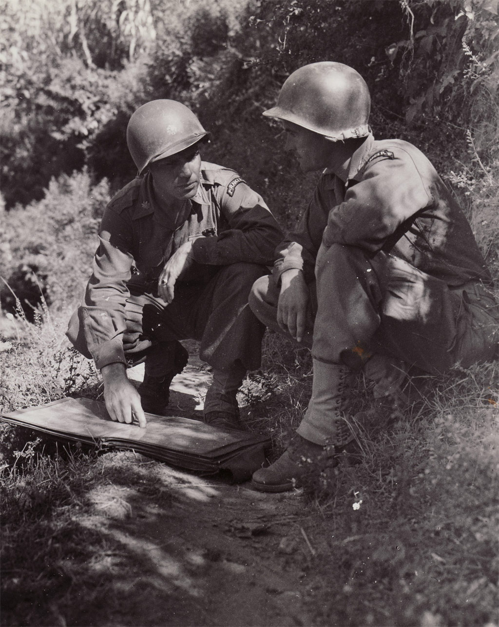 Lt-Col Darby Near Salerno