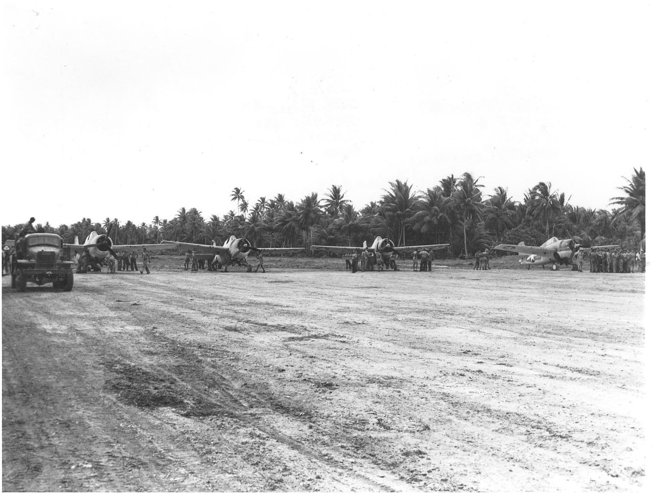 F4Fs of VMF-441 at Nanumea