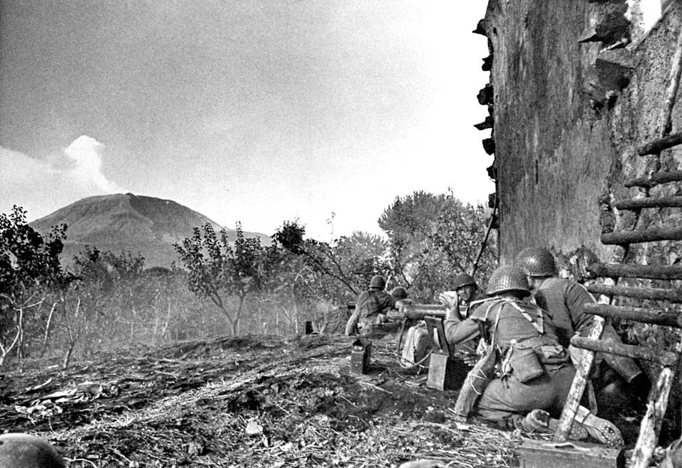 American Troops Going to Naples