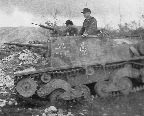 Semovente L40, Italy, September 1943