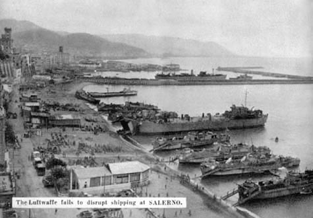 View of Salerno Harbor