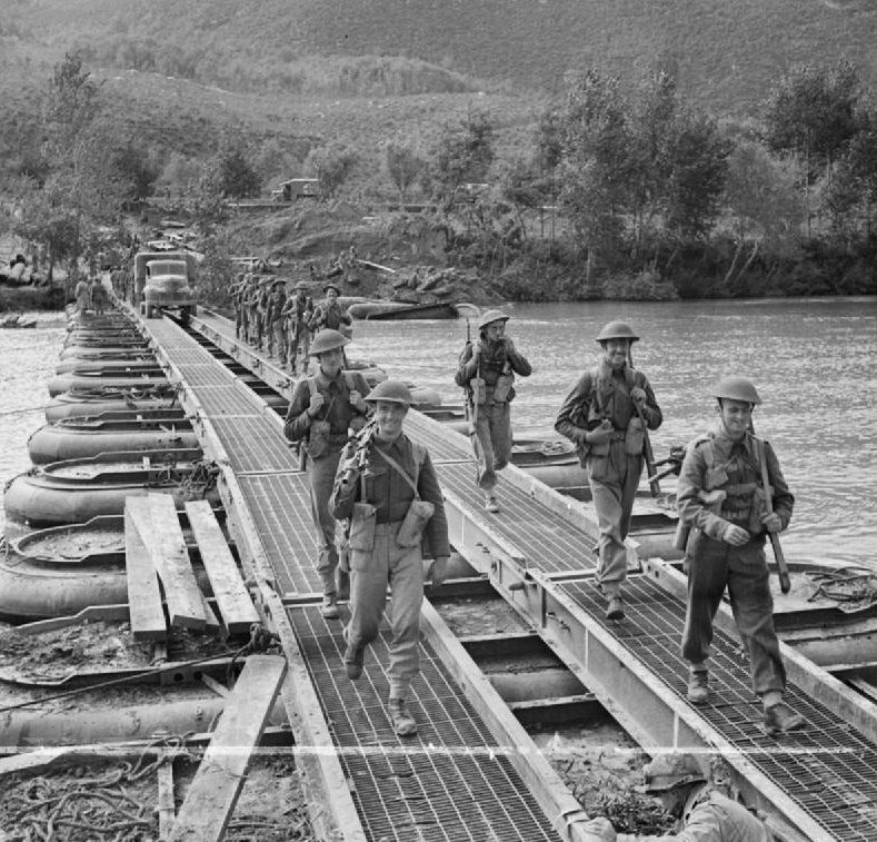 First Crossing of the Volturno River