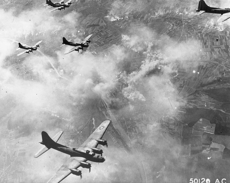 B-17s over Schweinfurt
