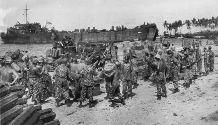 Marine Paratroopers on Guadalcanal