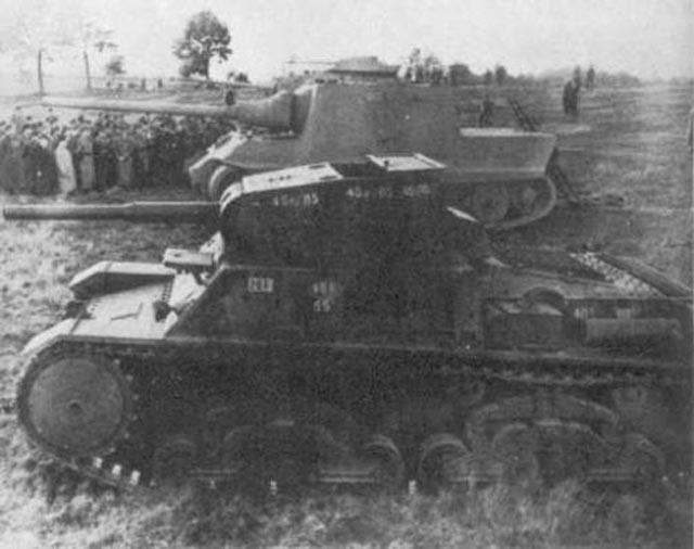 wooden mockup of the Jagdtiger