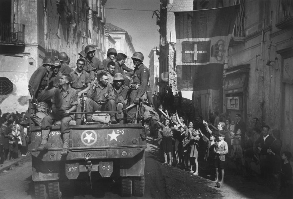 Americans during Liberation of Naples