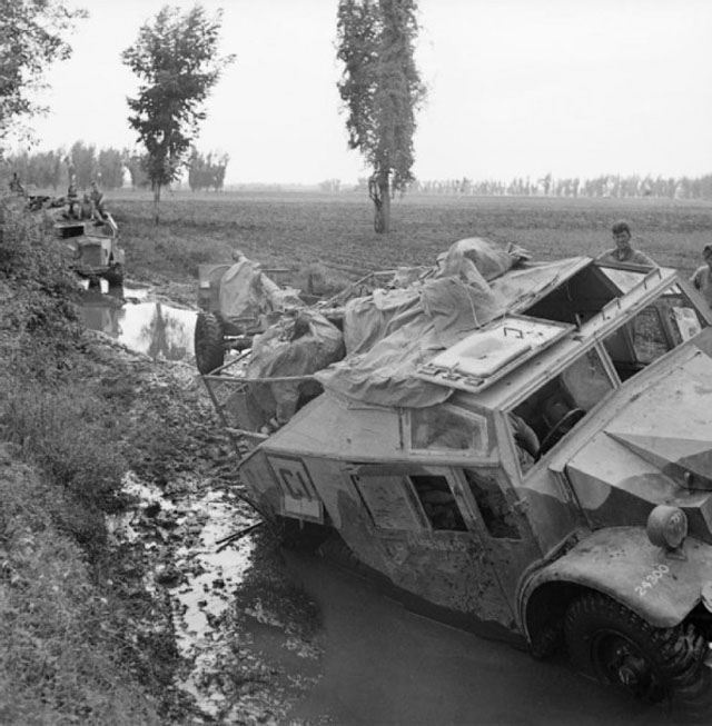 Vehicles Stuck in Mud